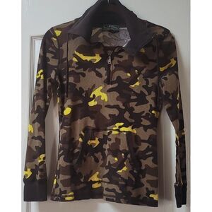 Lauren Ralph Lauren Thermal Camo Womens‎ Pullover size Medium